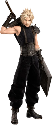 Cloud Strife portrait
