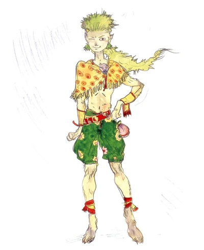 Gau, party member in Final Fantasy VI
