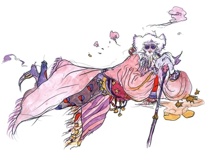 Tellah, party member in Final Fantasy IV