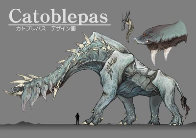 Catoblepas portrait