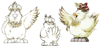 Fat Chocobo portrait